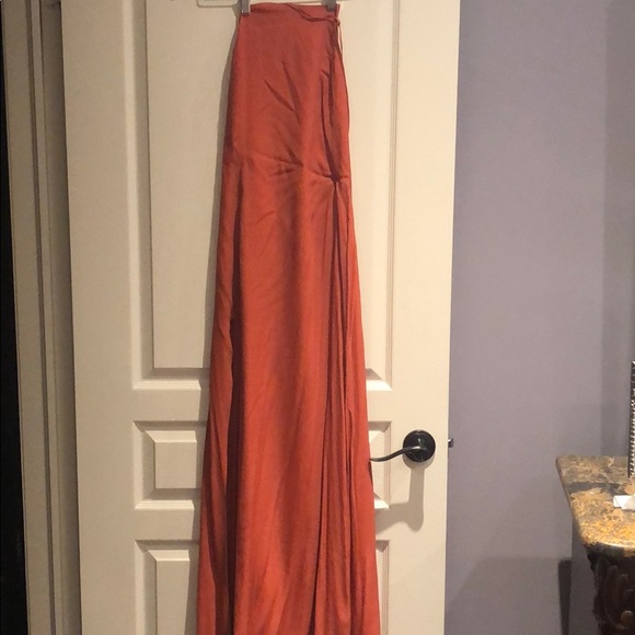 Minkpink Lolita Rust Orange Maxi dress - Picture 1 of 5